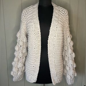 NWT Main Strip M/L Slouchy Knit Sweater